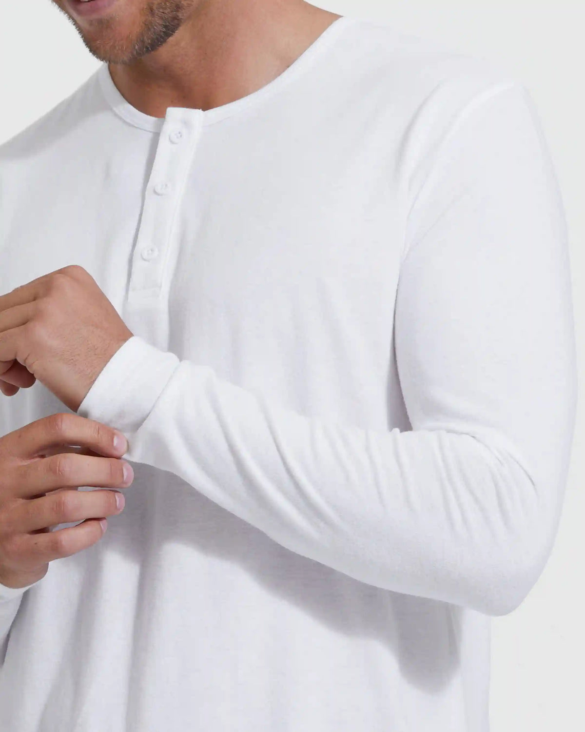 Black & White Classic Henley 6-Pack