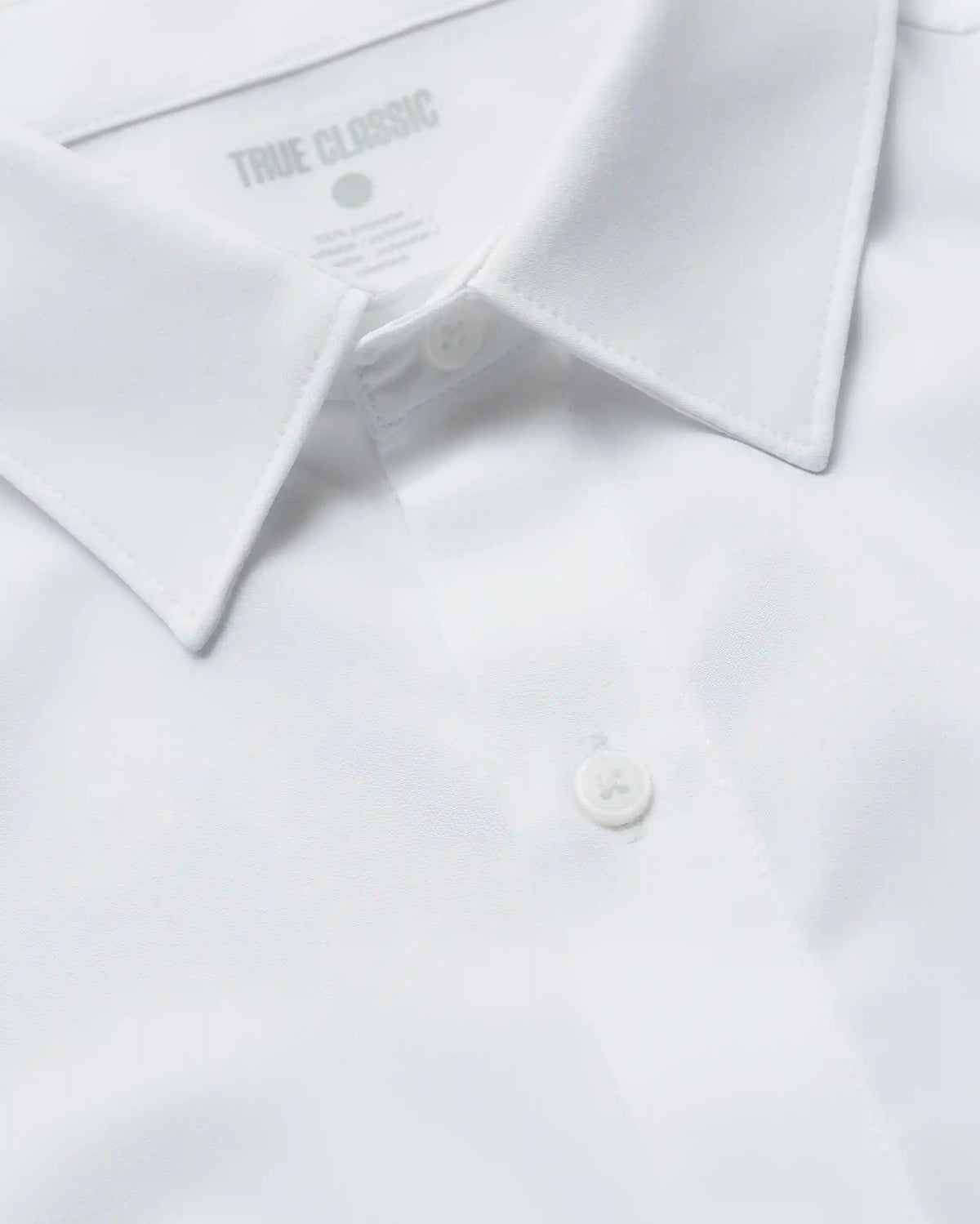 All White Long Sleeve Performance Dress Shirt 2-Pack