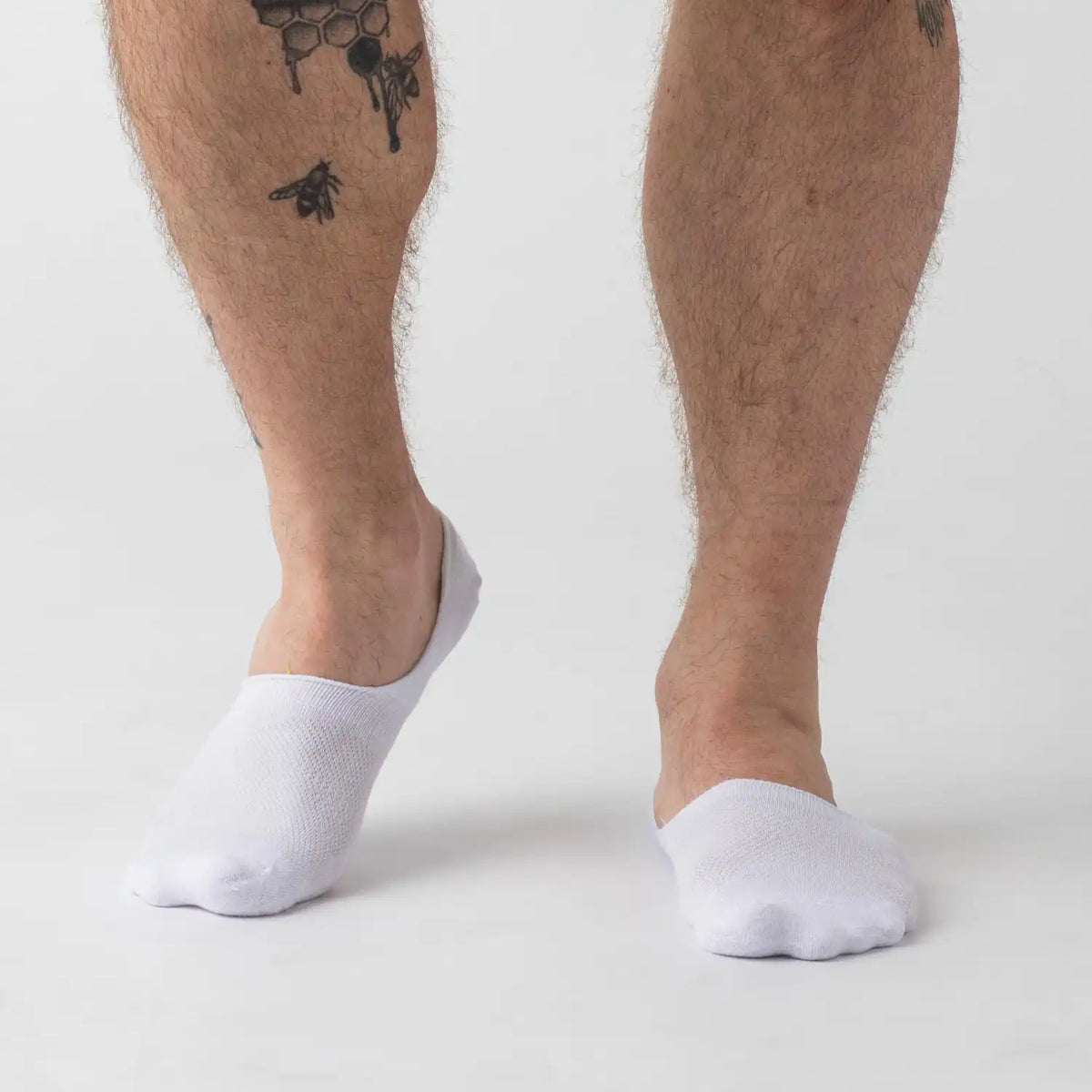 White No Show Socks 6-Pack