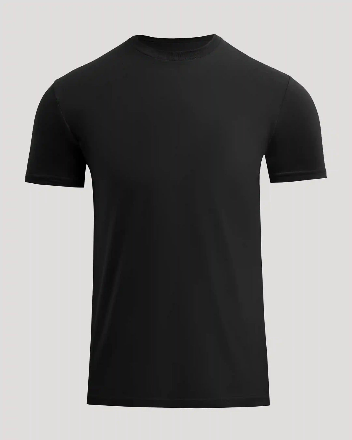 Black Classic Crew Neck