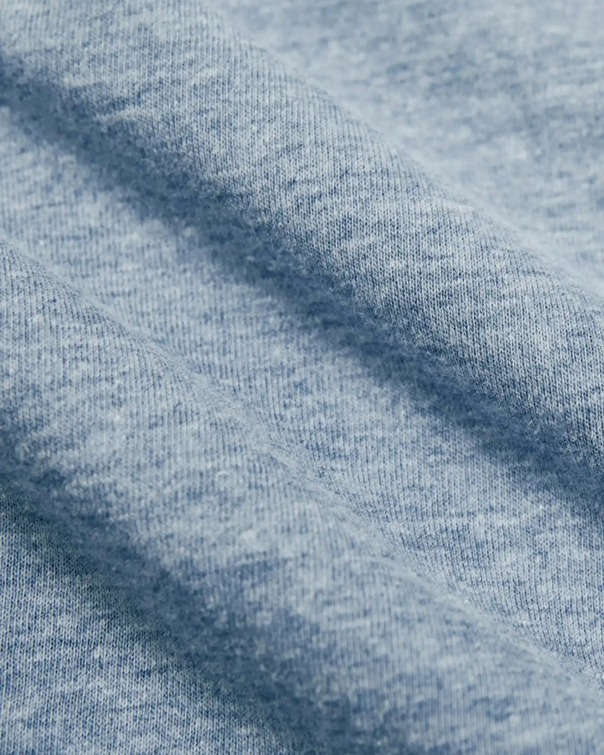 Heather Indigo Tall Straight Hem Crew Neck T-Shirt
