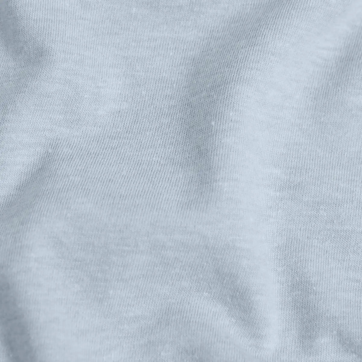 Heather Pale Blue Short Sleeve Crew Neck Tee