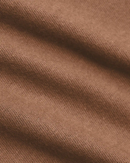 Dark Heather Sepia Classic V-Neck