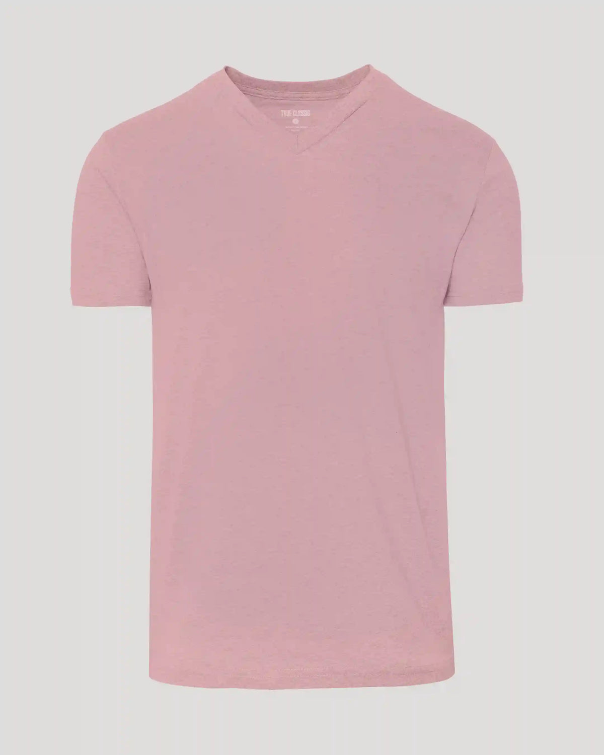 Light Heather Boysenberry Classic V-Neck