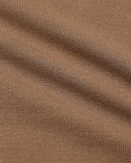 Truffle Dressy Crew Neck Sweater