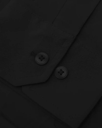 Black Lightweight Dress Shirt
