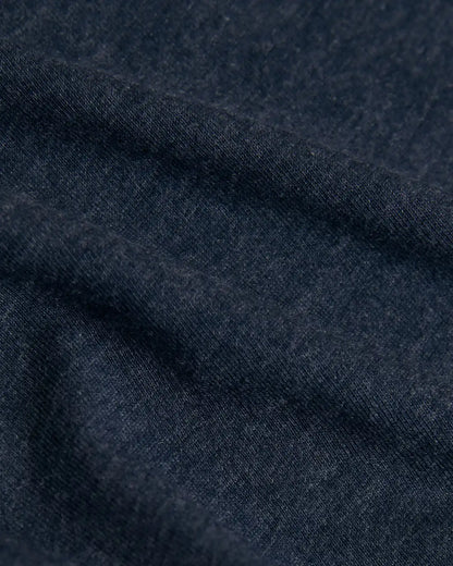 Heather Navy Tall Short Sleeve Classic V-Neck