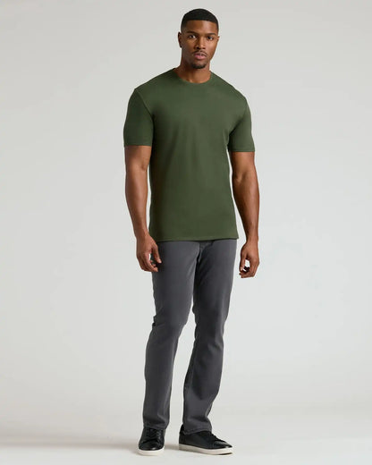 Tall Pima Cotton Blend Crew 2-Pack