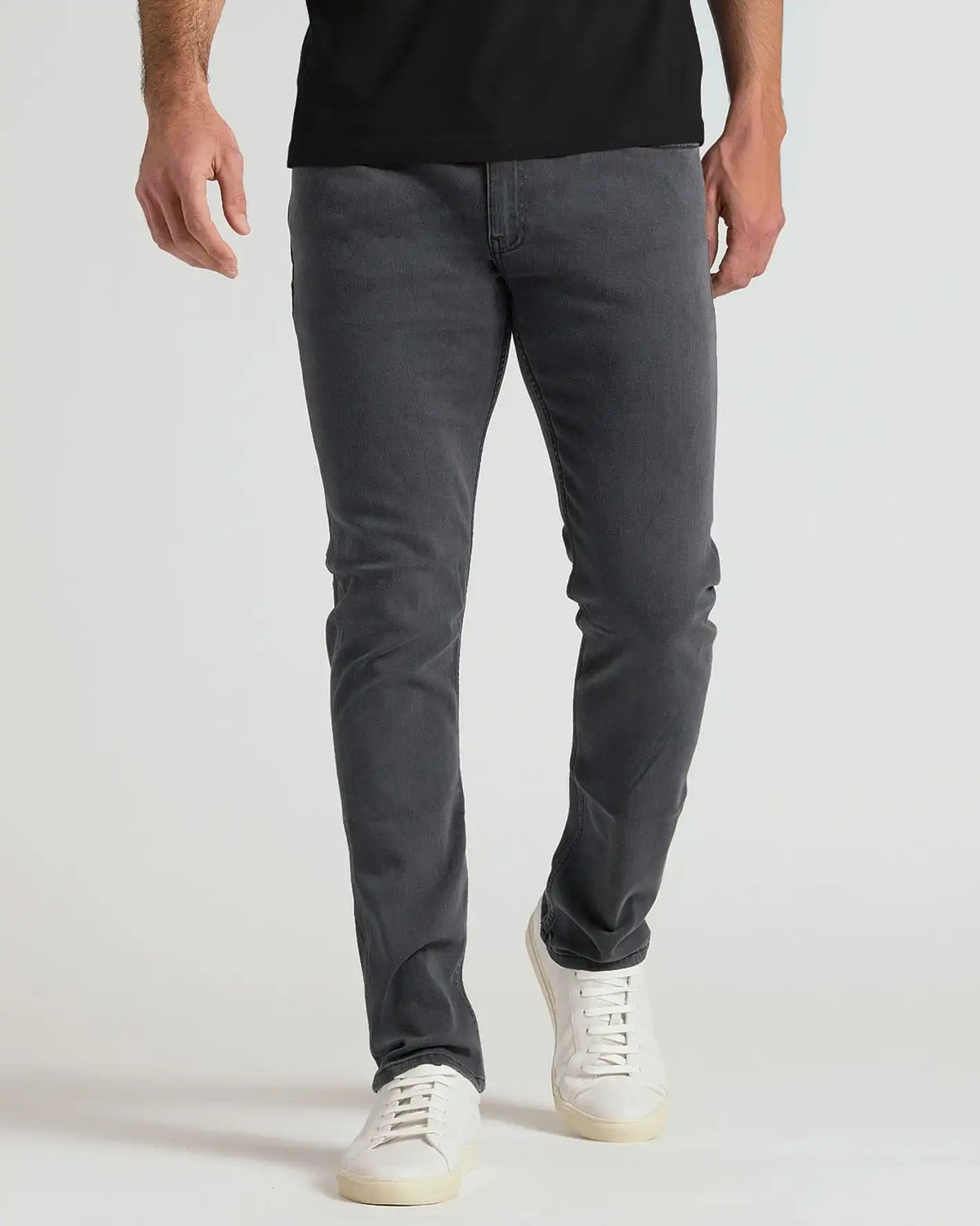 Black & Gray Wash Slim Comfort Stretch Jeans 2-Pack