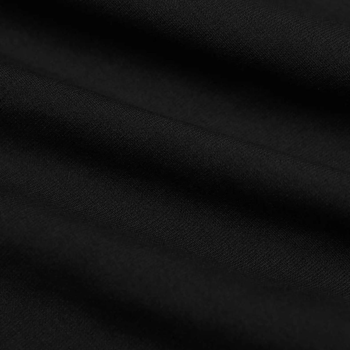 7" Black Comfort Knit Chino Shorts