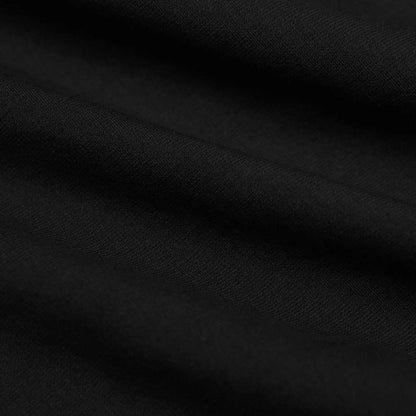 7" Black Comfort Knit Chino Shorts