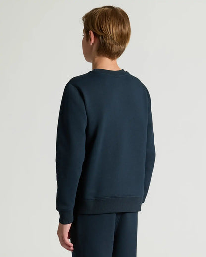 Boys' Navy Fleece Crew Neck