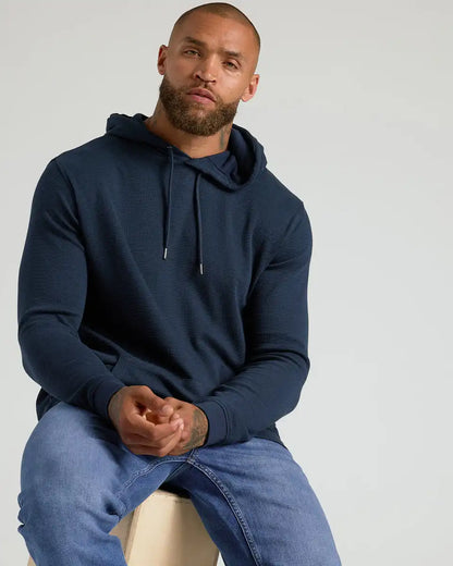 Heather Gray & Navy Waffle Hoodie 2-Pack