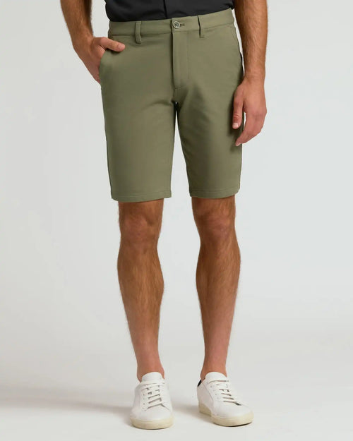 9" Military Green Chino Shorts 2.0