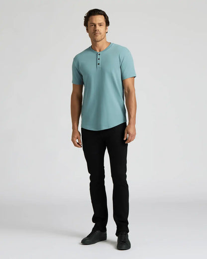 Citadel Heavyweight Curved Hem Henley