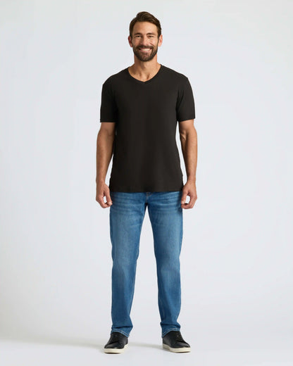 Black Classic V-Neck 6-Pack