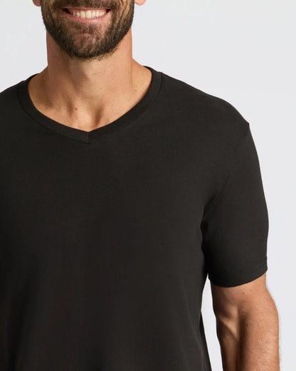 Black Classic V-Neck 6-Pack